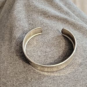 Silver cuff bracelet - great condition